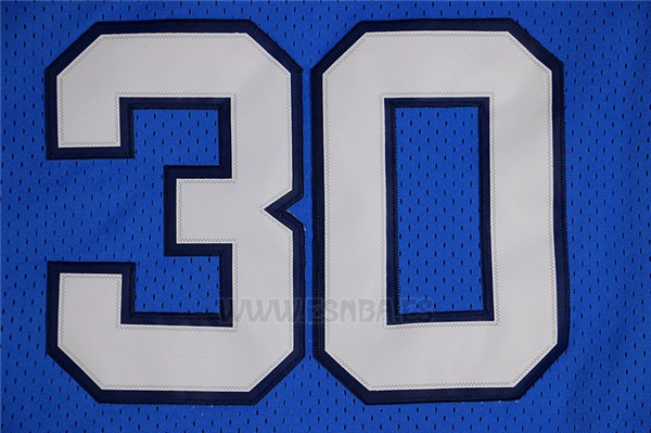 Camiseta NCAA North Carolina Tar Heels Rasheed Wallace #30 Azul